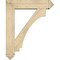 Ekena Millwork Imperial Arts and Crafts Rough Sawn Bracket w/ Offset Brace, Douglas Fir, 8"W x 34"D x 42"H BKT0806X34X42IMP03RDF - alternate 4